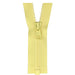 YKK Open End Zip - Medium Plastic | colour 802 Lemon from Jaycotts Sewing Supplies