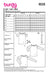 Burda Style Pattern 6028 EASY Top from Jaycotts Sewing Supplies