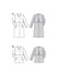 Burda Style Pattern 6041 Ladies Outerwear Coat / Jacket from Jaycotts Sewing Supplies