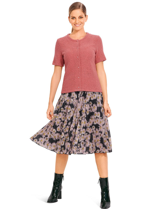 Burda Sewing Pattern 6053 Cardigan with Rounded Neckline from Jaycotts Sewing Supplies