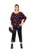 Burda Sewing Pattern 6098 Top with Kimono Sleeves from Jaycotts Sewing Supplies