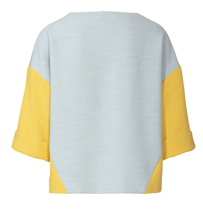 Burda Pattern 6203  Sweatshirt – T-Line – with Interesting Seam Lines from Jaycotts Sewing Supplies