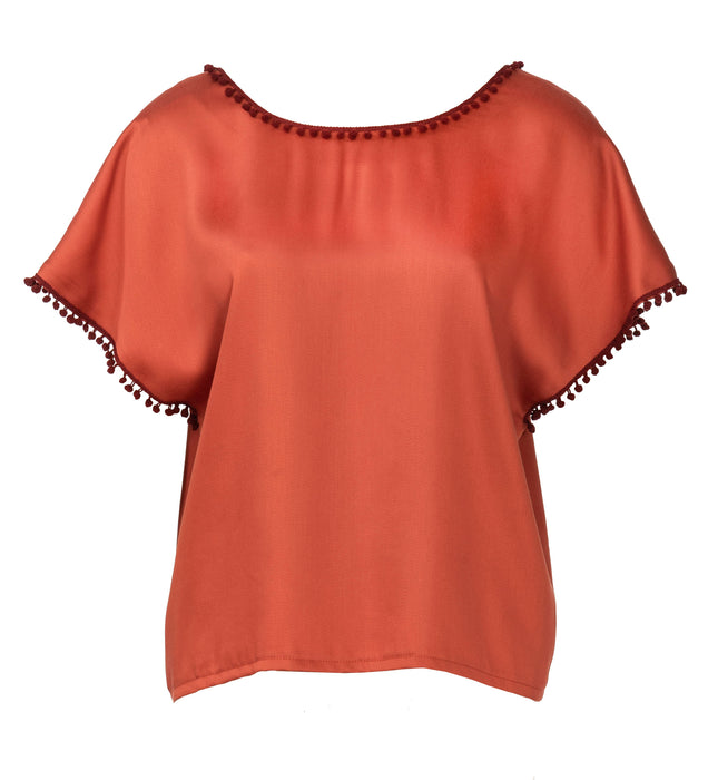 Burda Pattern 6204  Blouse Shirt – Over-cut Shoulders – 
V-neck in Front or Back from Jaycotts Sewing Supplies