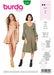 Burda Pattern 6205  Dress with Empire Waist – Bell-shaped Skirt from Jaycotts Sewing Supplies