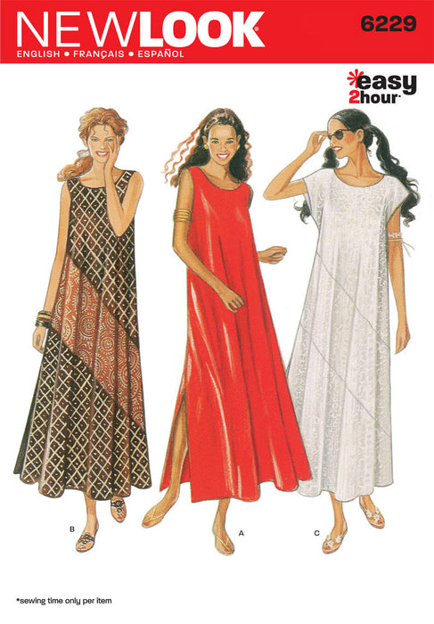 NL6229 Misses Boho Dress | Easy from Jaycotts Sewing Supplies