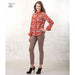 New Look 6232 Misses' and Men's Shirts sewing pattern from Jaycotts Sewing Supplies