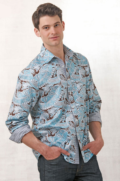 New Look 6232 Misses' and Men's Shirts sewing pattern from Jaycotts Sewing Supplies