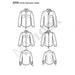 New Look 6232 Misses' and Men's Shirts sewing pattern from Jaycotts Sewing Supplies