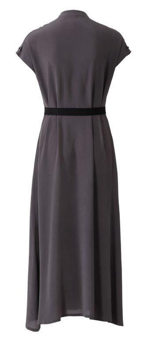 Burda Pattern 6240  Dress with Button Fastening –
 Stand Collar – Frills from Jaycotts Sewing Supplies