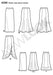 NL6288 Misses' Pull on Knit Skirts from Jaycotts Sewing Supplies