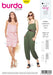 BD6318 Misses' jumpsuit sewing pattern from Jaycotts Sewing Supplies
