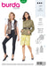 BD6337 Misses' quilted jacket sewing pattern from Jaycotts Sewing Supplies