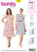 BD6343 Misses' pinafore dress sewing pattern from Jaycotts Sewing Supplies