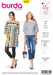 BD6345 Misses' sportswear sewing pattern from Jaycotts Sewing Supplies