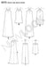 NL6372 Misses' Dresses Each in Two Lengths from Jaycotts Sewing Supplies