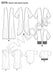 NL6378 Misses' Easy Kimonos with Length Variations from Jaycotts Sewing Supplies