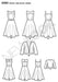 NL6390 Misses' Dresses with full Skirt and Bolero from Jaycotts Sewing Supplies