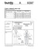 BD6397 Unisex Hooded Jumpsuit Pattern from Jaycotts Sewing Supplies
