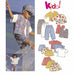 NL6398 Child's Shorts and Separates Pattern from Jaycotts Sewing Supplies