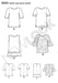 NL6434 Misses' Tops with Fabric Variations from Jaycotts Sewing Supplies