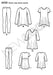 NL6439 Misses' Knit Tunics with Leggings from Jaycotts Sewing Supplies