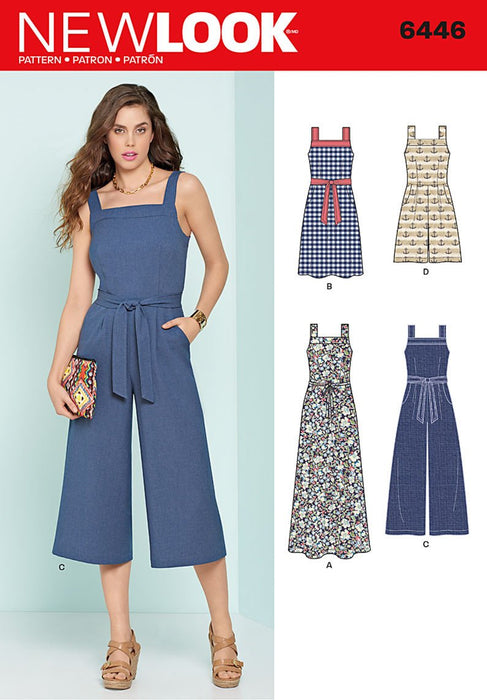 NL6446 Misses' Jumpsuits and Dresses from Jaycotts Sewing Supplies