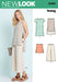 NL6461 Misses' Dress, Tunic, Top and Cropped Pants from Jaycotts Sewing Supplies