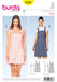 Burda Style Pattern BD6538 Misses' Strappy Dress from Jaycotts Sewing Supplies