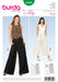 Burda Style Pattern BD6544 Misses' Pants from Jaycotts Sewing Supplies