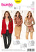 BD6569 Burda Style Pattern 6569 Jacket from Jaycotts Sewing Supplies