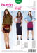 BD6598 Burda Style Pattern 6598 Skirt from Jaycotts Sewing Supplies