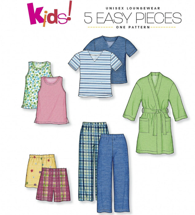 NL6847 Children's Sleepwear Pattern | Easy from Jaycotts Sewing Supplies