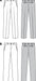 BD6933 Men's Trousers | Average from Jaycotts Sewing Supplies