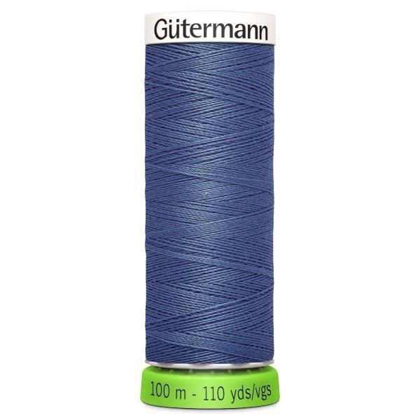 Gutermann Recycled Thread | 100m | Colour 112 Petrol from Jaycotts Sewing Supplies