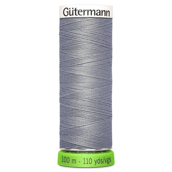 Gutermann Recycled Thread 100m, Colour 40 Grey from Jaycotts Sewing Supplies
