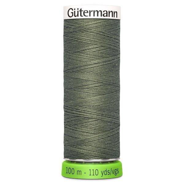 Gutermann Recycled Thread | 100m | Colour 824 Khaki from Jaycotts Sewing Supplies