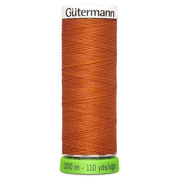 Gutermann Recycled Thread 100m, Colour 982 Orange from Jaycotts Sewing Supplies