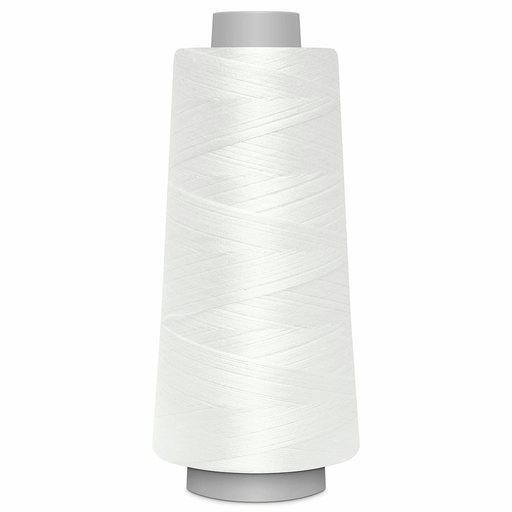 Gutermann TOLDI-LOCK Overlock Thread, White, 2500m from Jaycotts Sewing Supplies