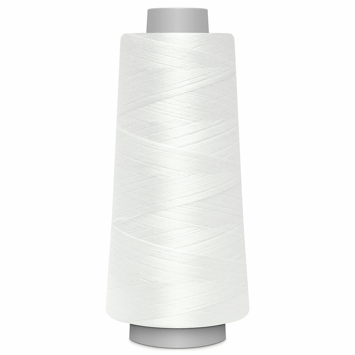 Gutermann TOLDI-LOCK Overlock Thread, White, 2500m from Jaycotts Sewing Supplies