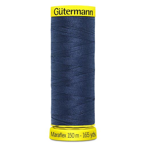Gutermann Maraflex Stretchy Sewing Thread 150m colour 13 Dark Blue from Jaycotts Sewing Supplies