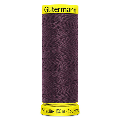 Gutermann Maraflex Stretchy Sewing Thread 150m colour 130 Burgundy from Jaycotts Sewing Supplies