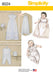 Simplicity Pattern 8024 classic christening gowns from Jaycotts Sewing Supplies