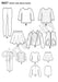 Simplicity Pattern 8027  skater skirt and pull on leggings from Jaycotts Sewing Supplies
