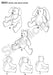 Simplicity Pattern 8044  cozy stuffed animals from Jaycotts Sewing Supplies
