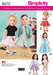 Simplicity 8072 pattern for 18" dolls from Jaycotts Sewing Supplies