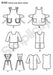 Simplicity Pattern 8152 aprons from the 1970's from Jaycotts Sewing Supplies