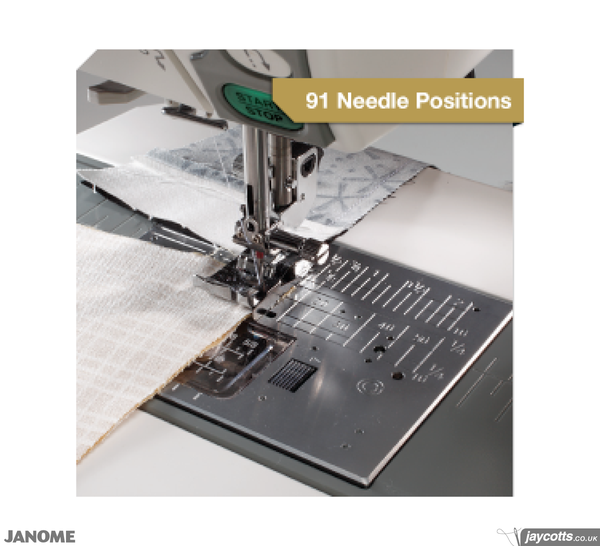 Janome Horizon 8200QCP long arm from Jaycotts Sewing Supplies