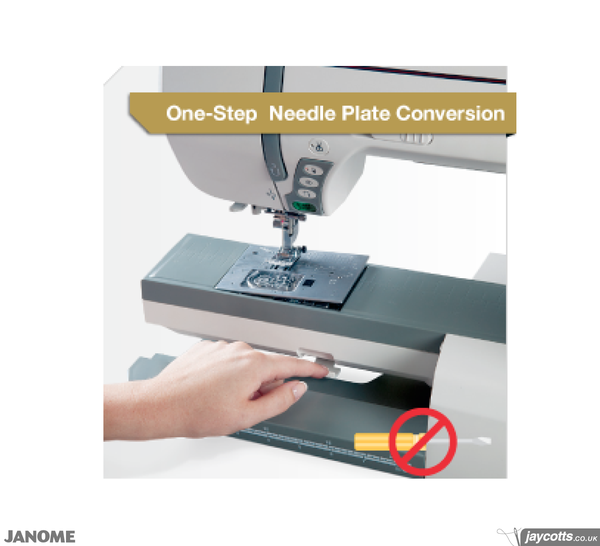 Janome Horizon 8200QCP long arm from Jaycotts Sewing Supplies