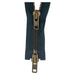 YKK Open End Zip - TWO WAY METAL - Colour 579 DARK GREY from Jaycotts Sewing Supplies