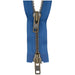 YKK Open End Zip - TWO WAY METAL - Colour 557 SAXE BLUE from Jaycotts Sewing Supplies